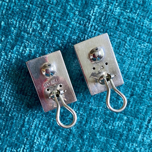 Lois Hill Silver Scroll Clip on Earrings - Picture 3 of 5